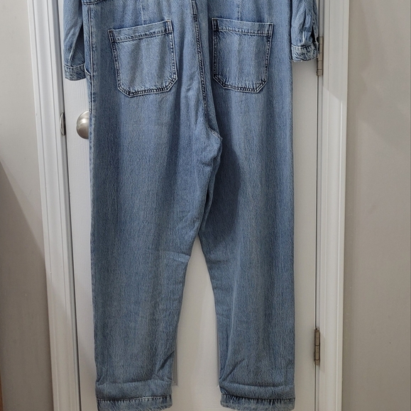 Lucky Brand Denim Boiler Jumpsuit XL - Picture 6 of 7